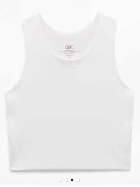 Athleta Girl Cloud Longline Bra | Athleta Girl White Crop Tank